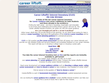 Tablet Screenshot of careerliftoff.com